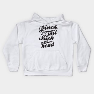 Funny Crawfish T-Shirt Gift Pinch Dat Tail Suck Dat Head Tee Kids Hoodie